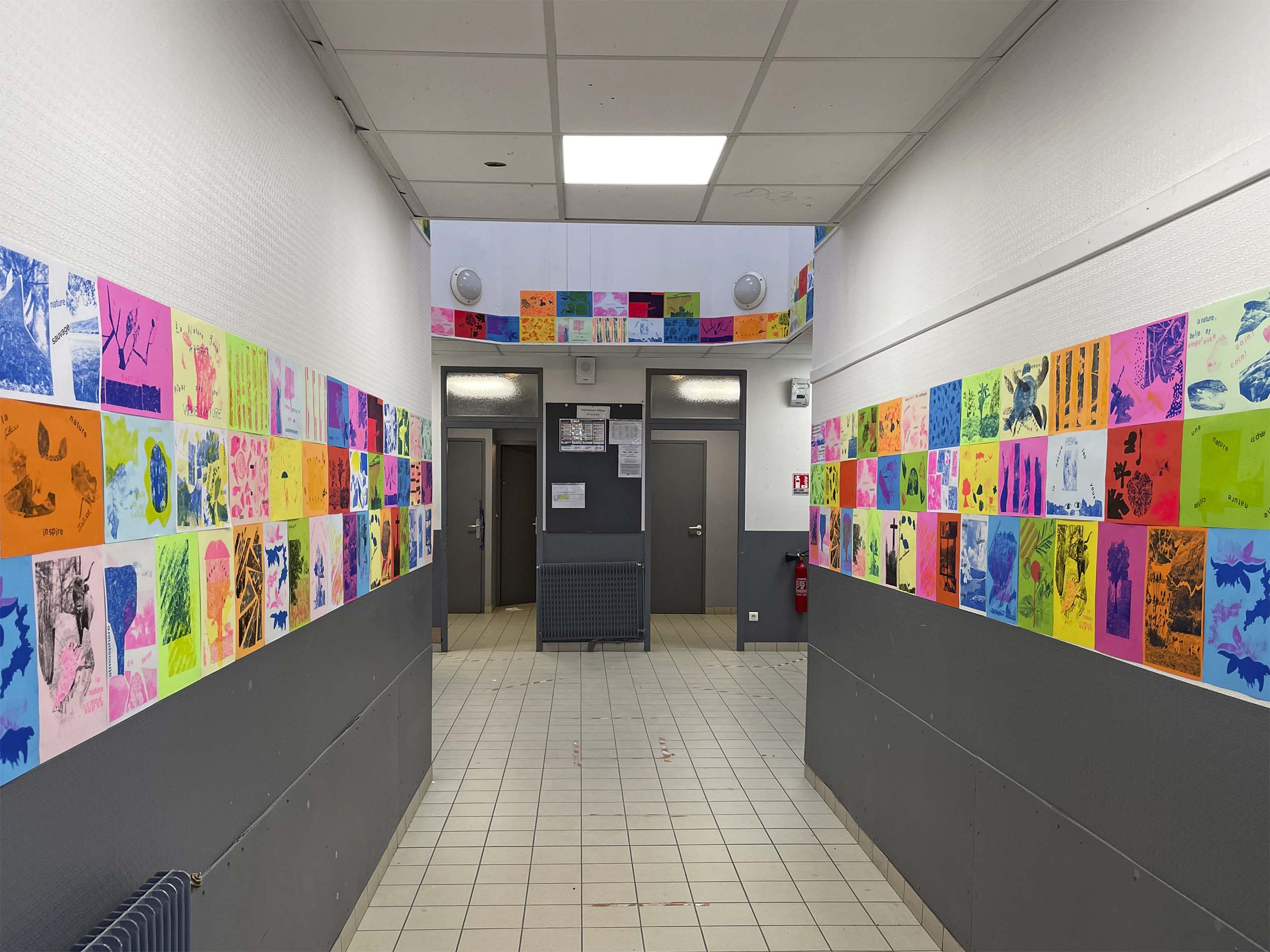 Atelier Cut/Paste/Print au Lycée Agrotechnologique d’Annonay
