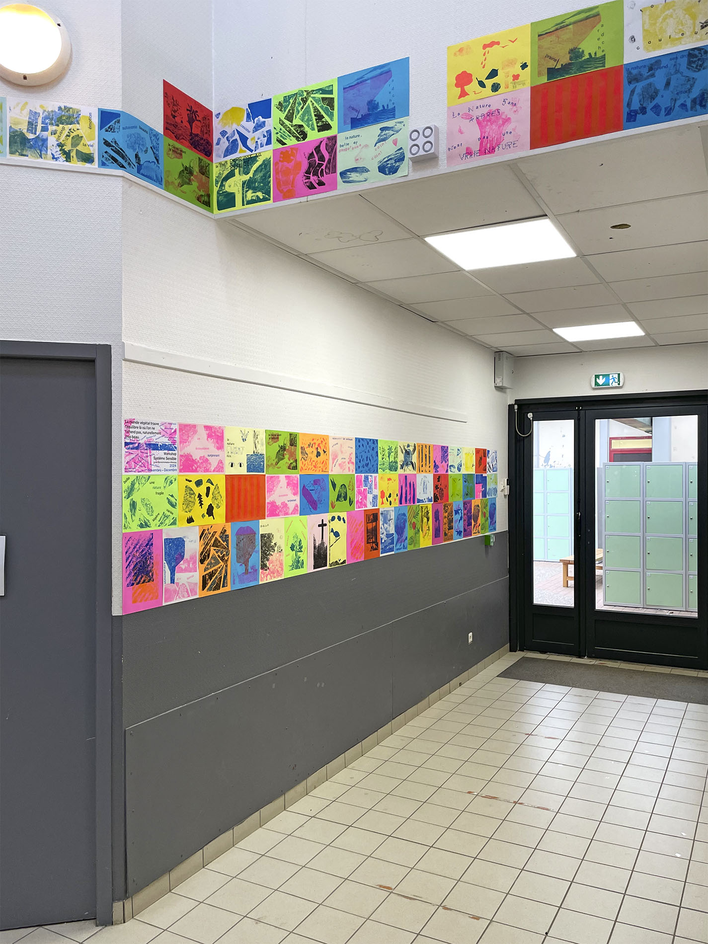 Atelier Cut/Paste/Print au Lycée Agrotechnologique d’Annonay