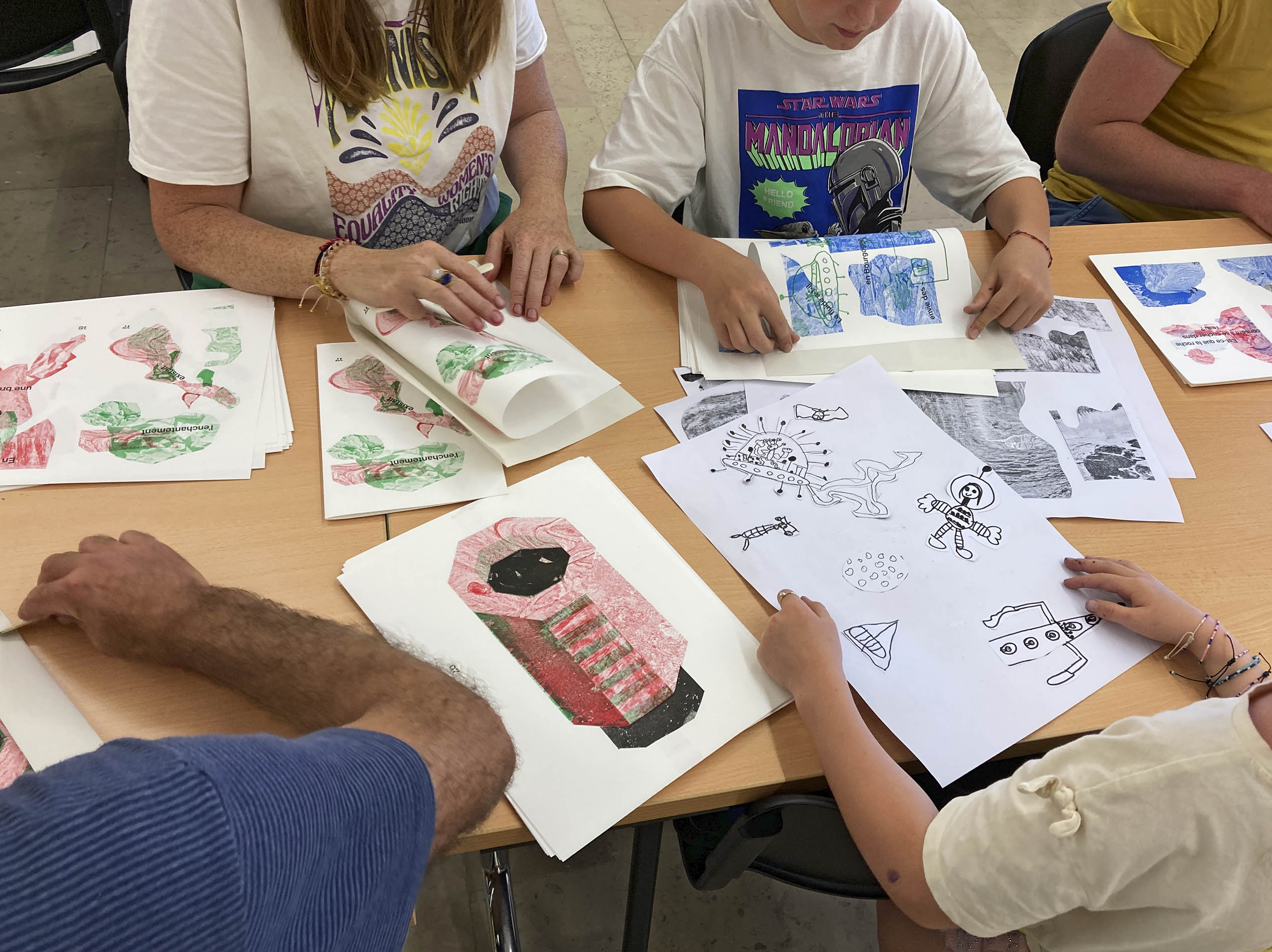 Atelier éditorial Cut/Paste/Print à la Halle