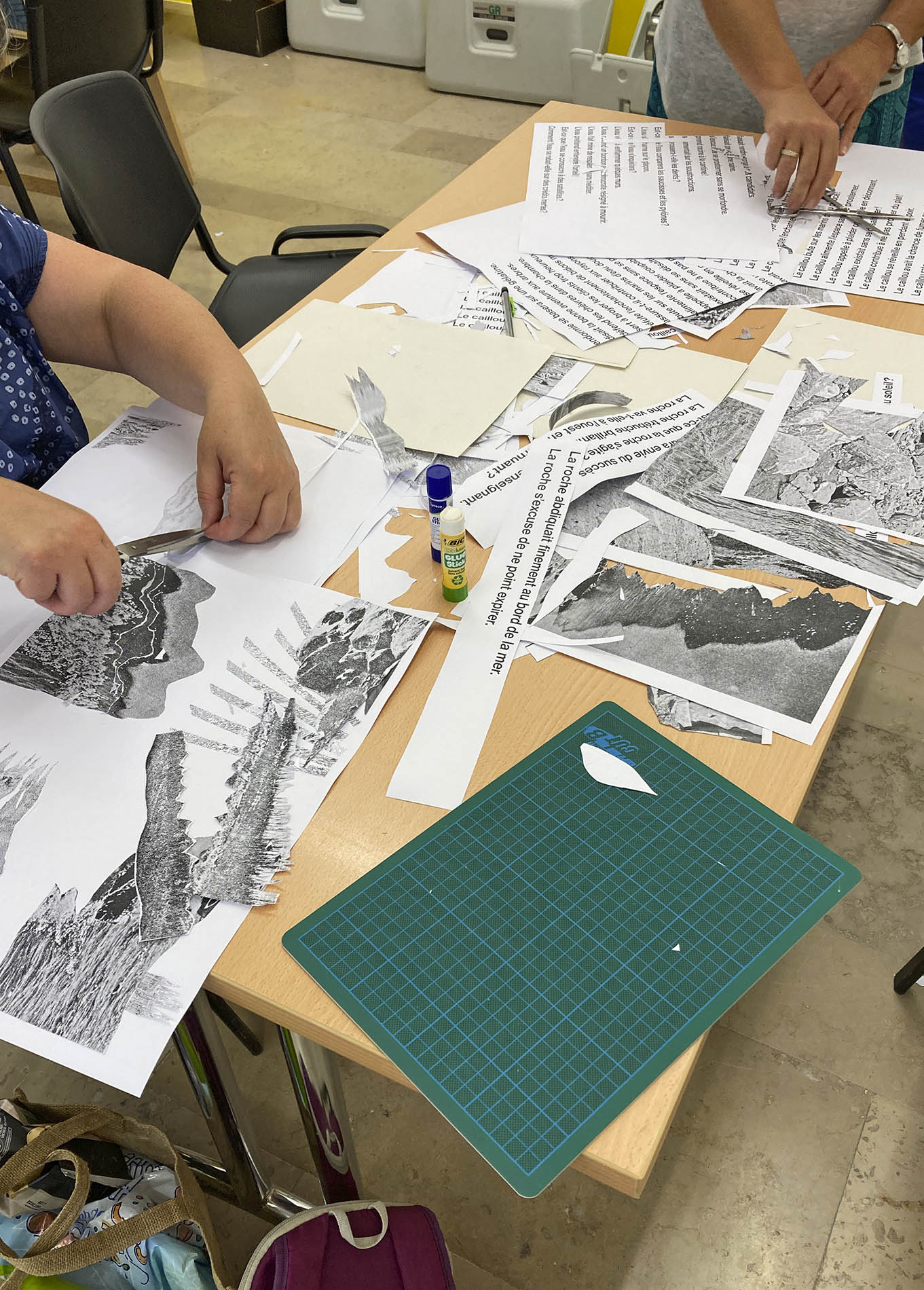 Atelier éditorial Cut/Paste/Print à la Halle