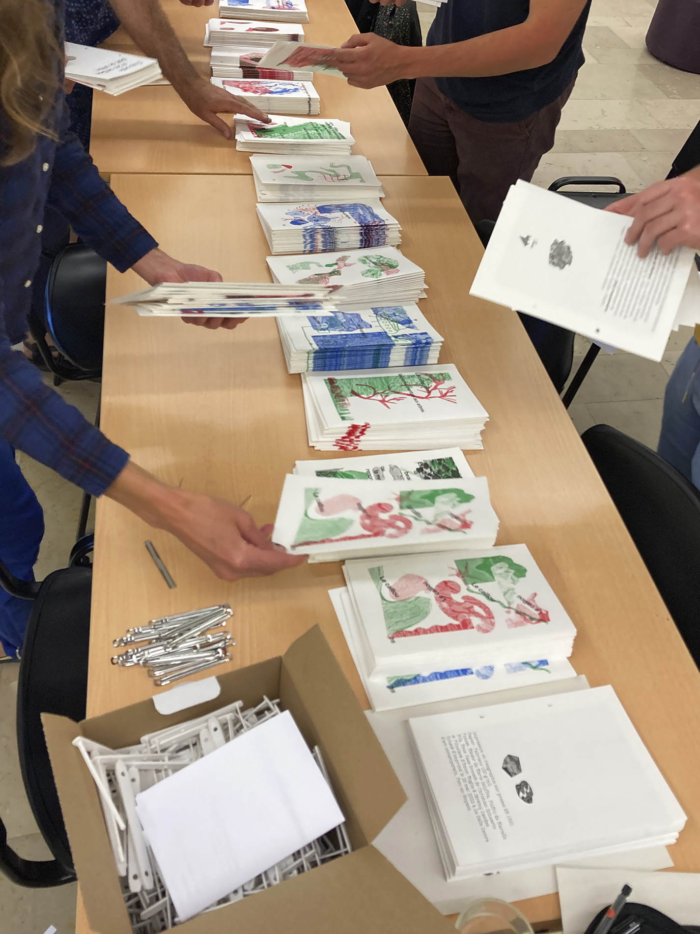 Atelier éditorial Cut/Paste/Print à la Halle