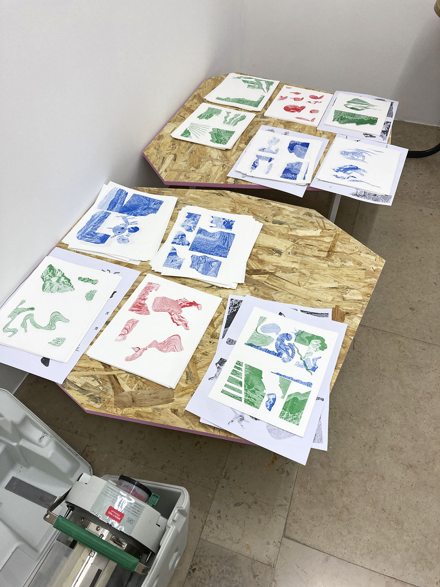 Atelier éditorial Cut/Paste/Print à la Halle