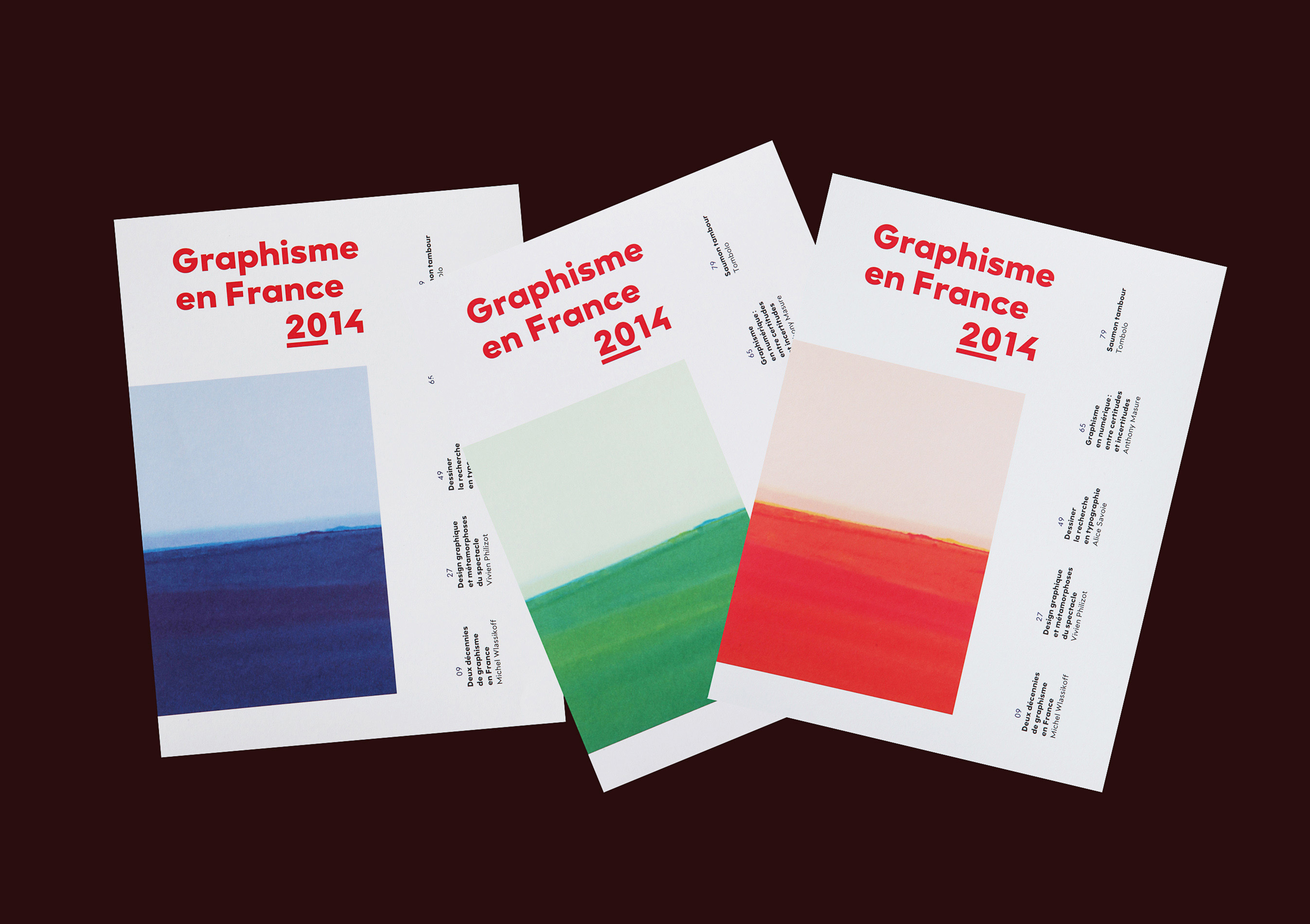Publication Graphisme en France 2014 publiée par le CNAP