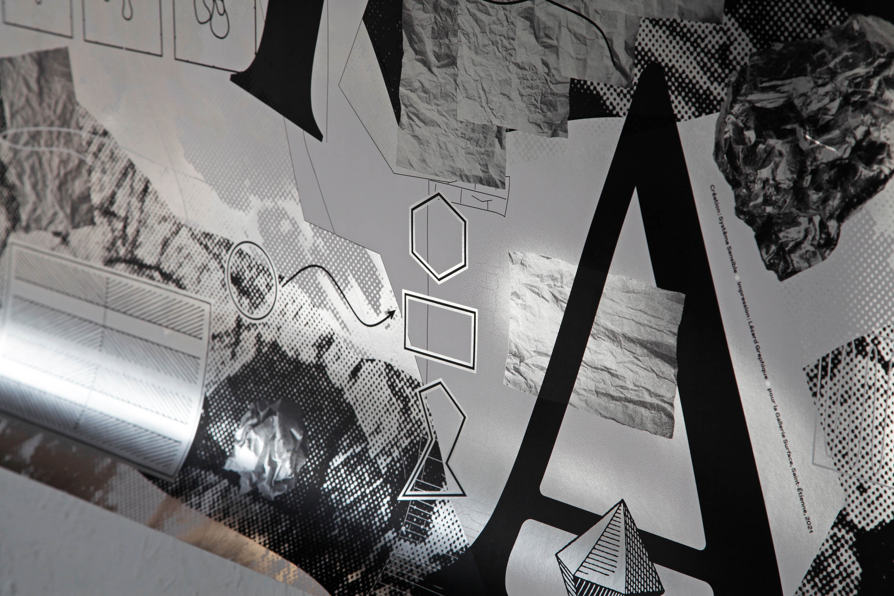 Strata, exposition personnelle de design graphique à la Galerie Surface