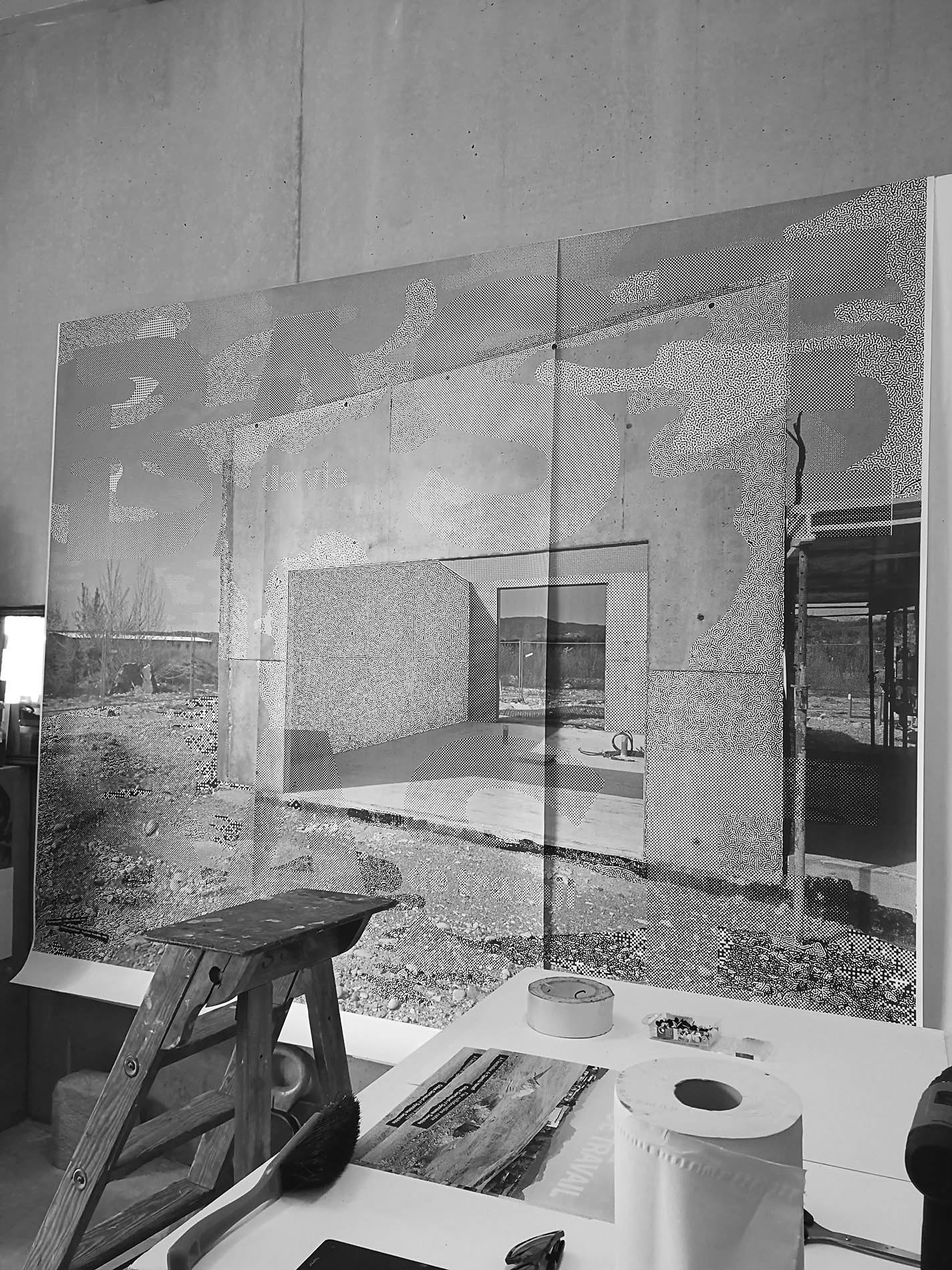 Affiche Base de vie, base de travail