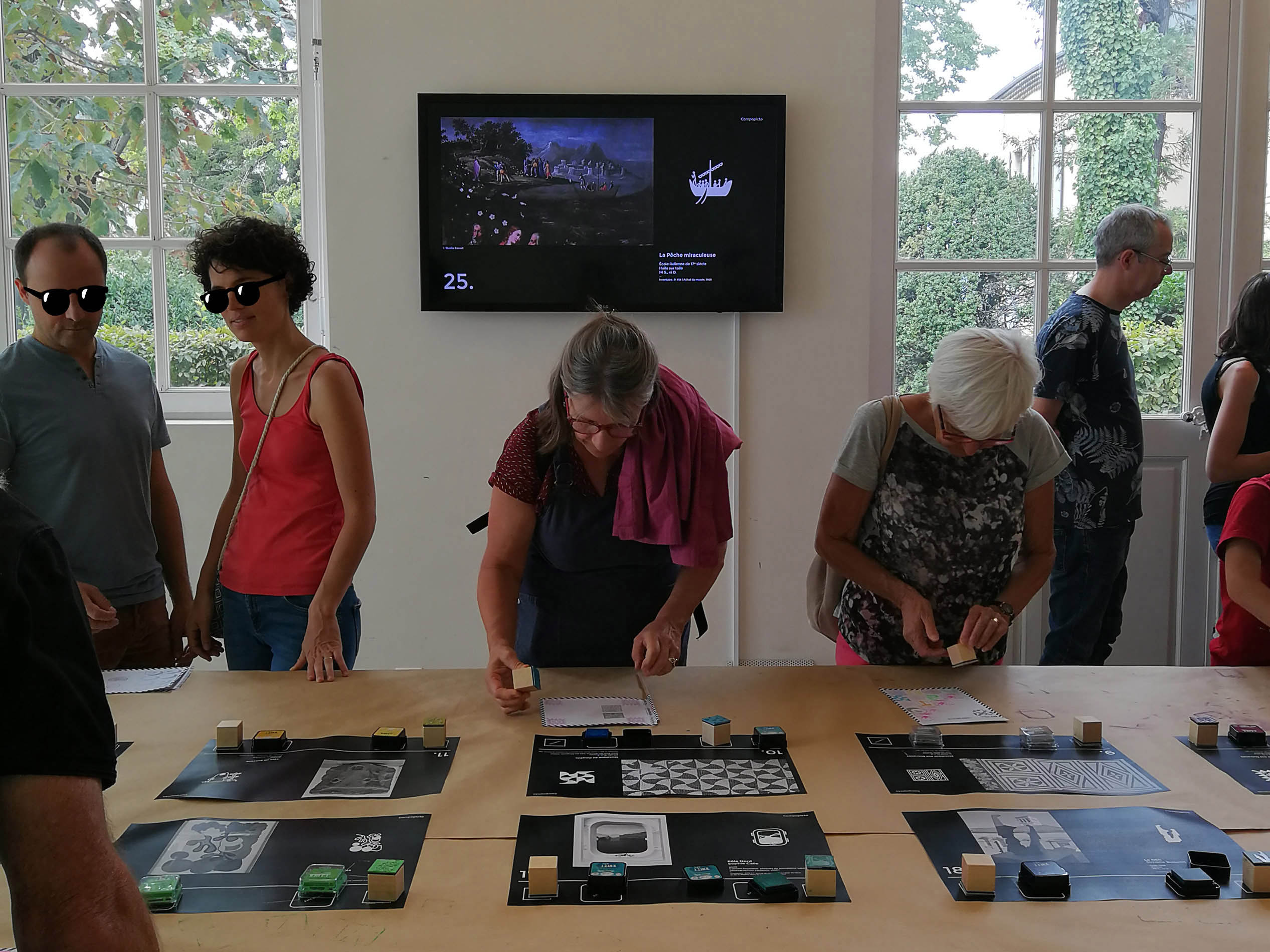 Atelier Compopicto au Musée de Valence