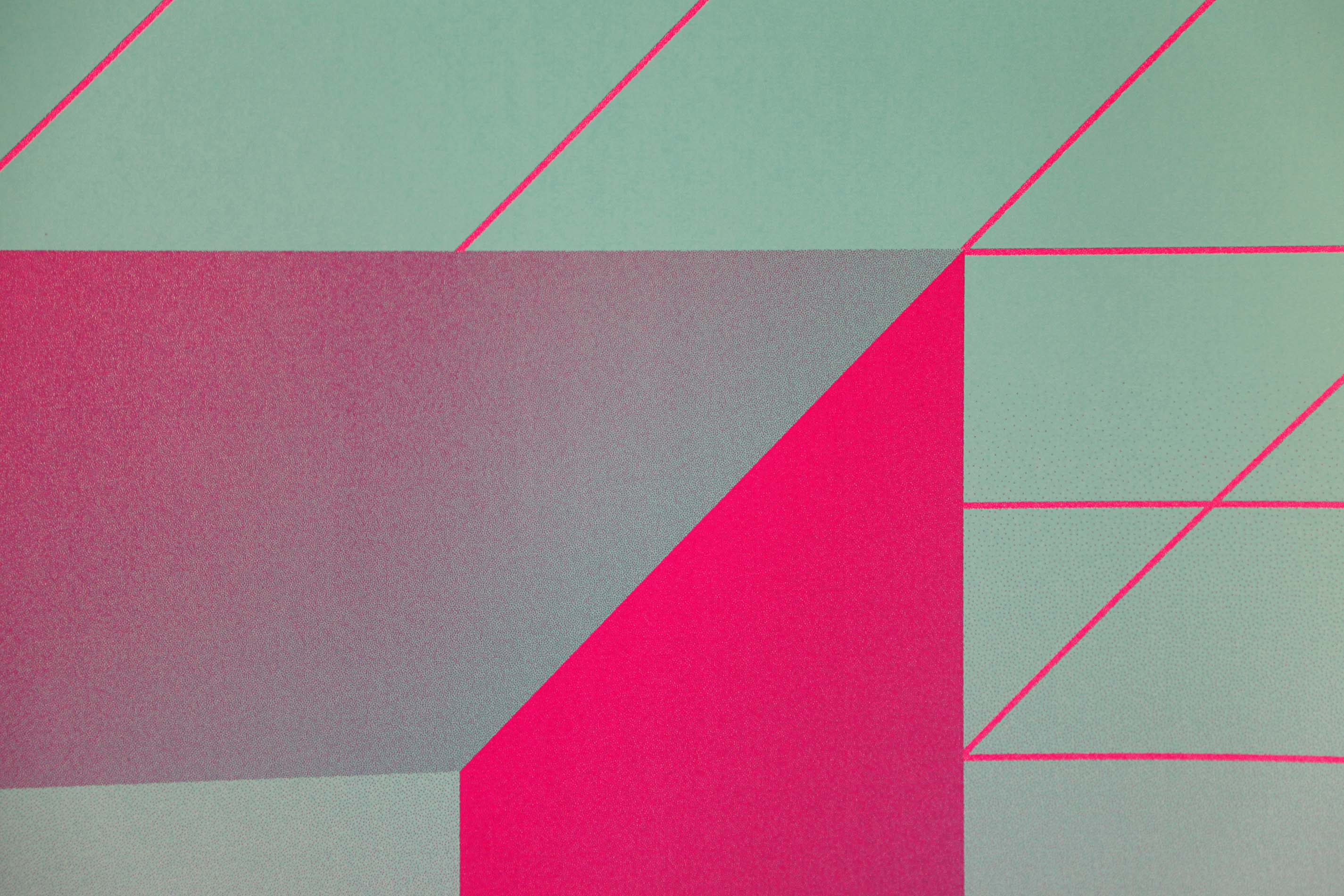 Affiche Géométrie Variable, exposition Centre d'art de Crest