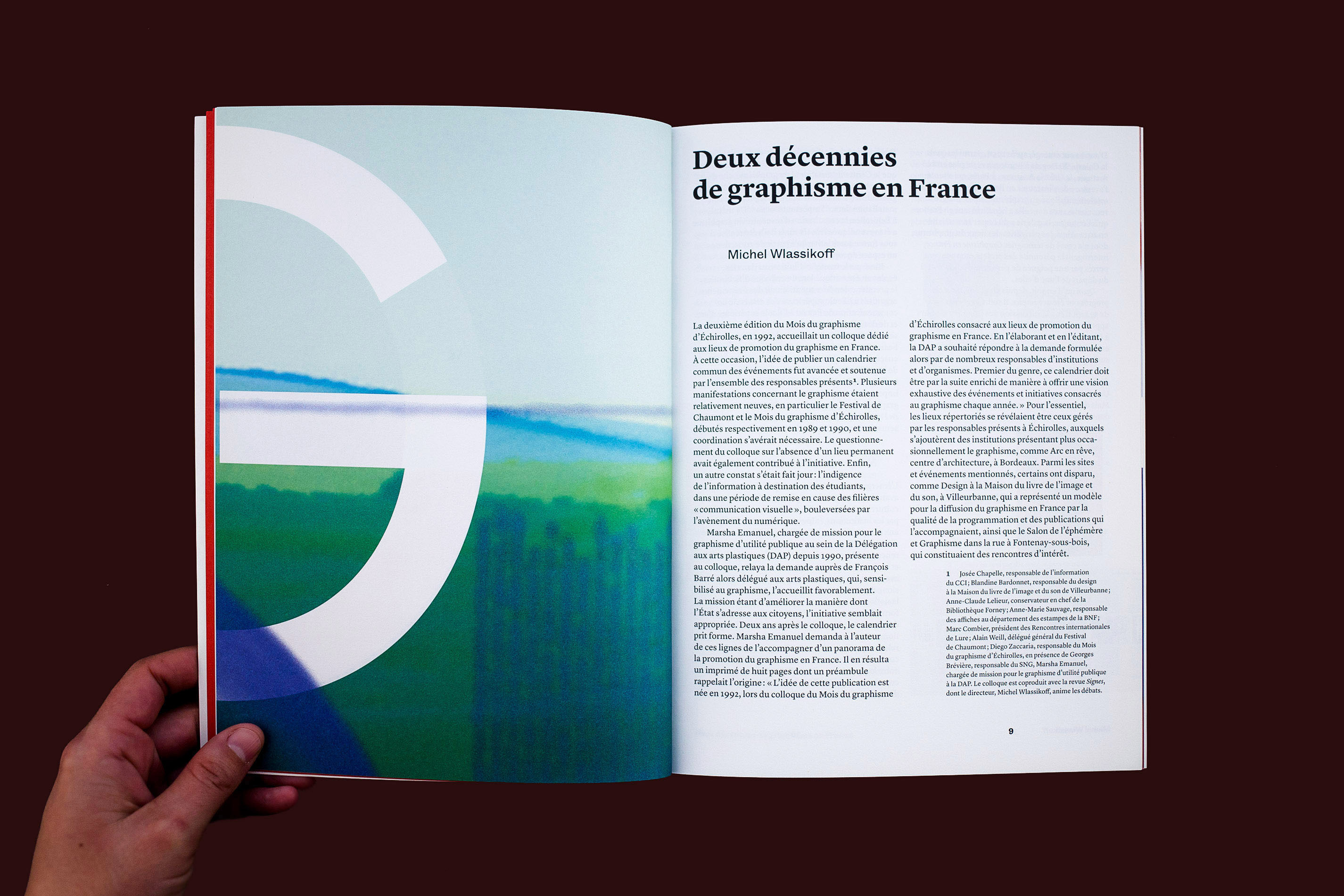 Publication Graphisme en France 2014 publiée par le CNAP